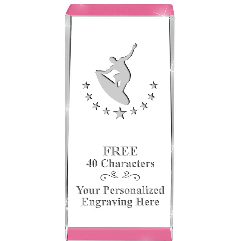 4.5" SPOTLIGHT PINK CRYSTAL