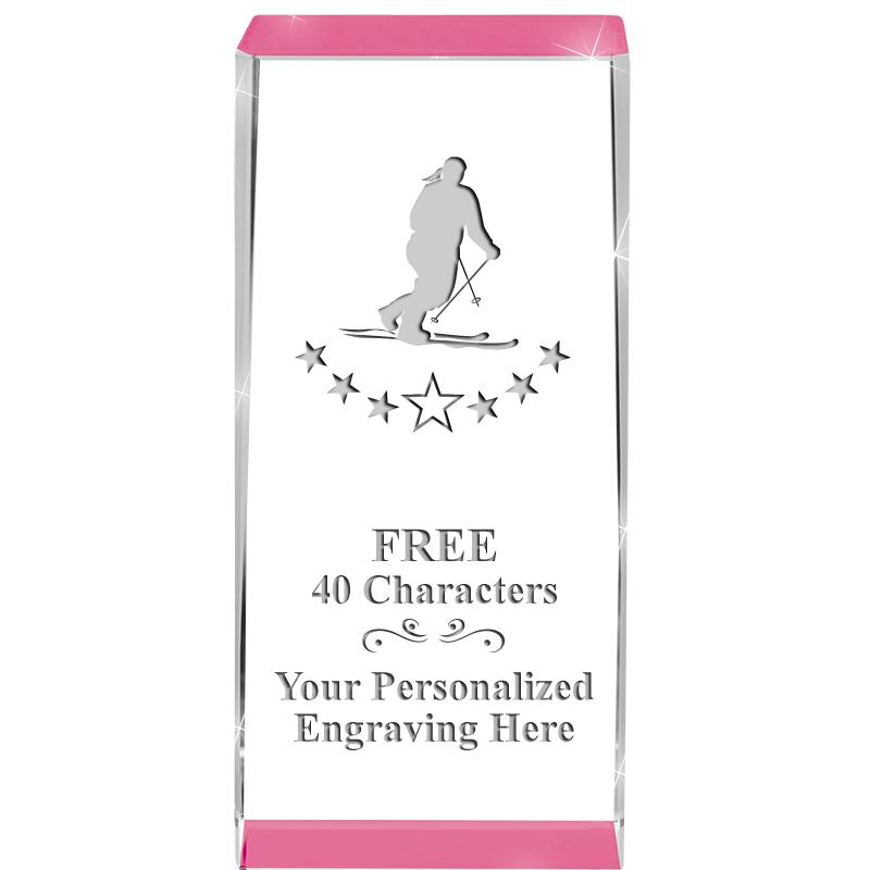 4.5" SPOTLIGHT PINK CRYSTAL