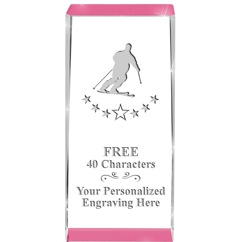 4.5" SPOTLIGHT PINK CRYSTAL