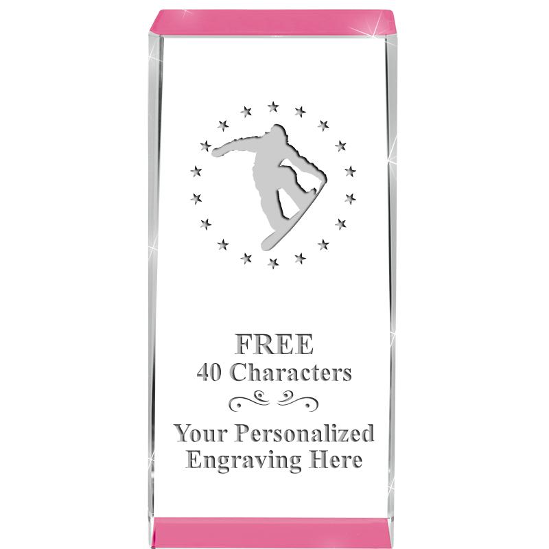 4.5" SPOTLIGHT PINK CRYSTAL