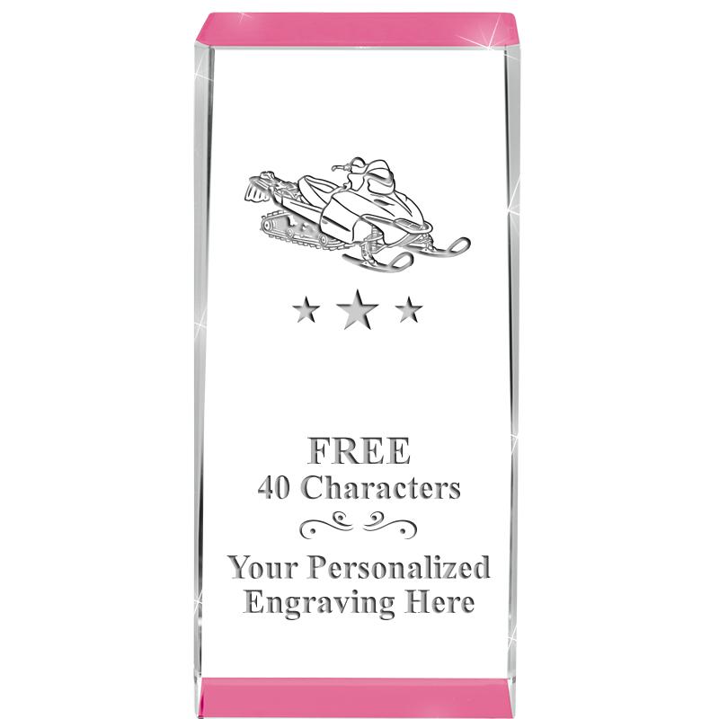 4.5" SPOTLIGHT PINK CRYSTAL