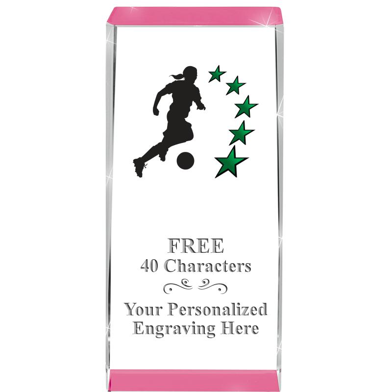 4.5" SPOTLIGHT PINK CRYSTAL