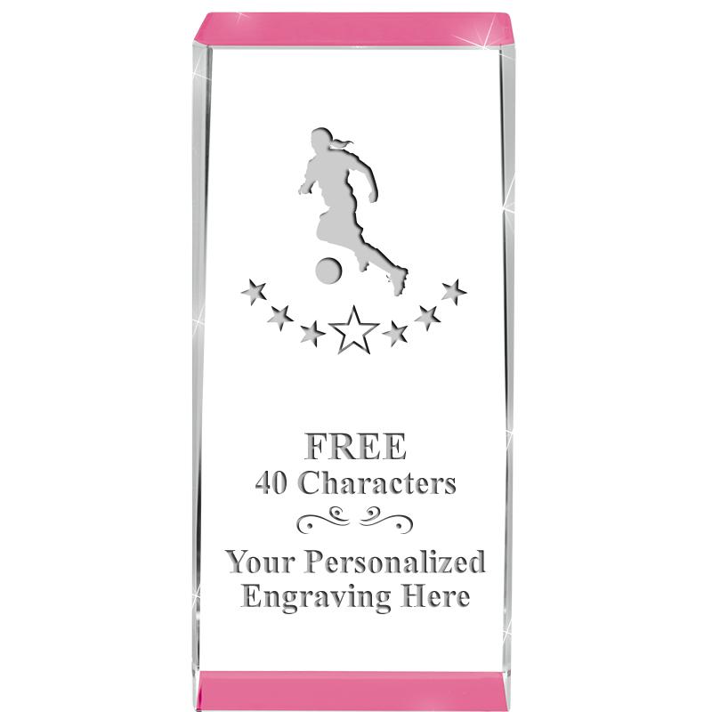 4.5" SPOTLIGHT PINK CRYSTAL