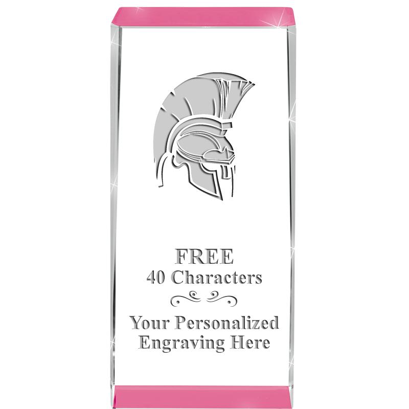 4.5" SPOTLIGHT PINK CRYSTAL