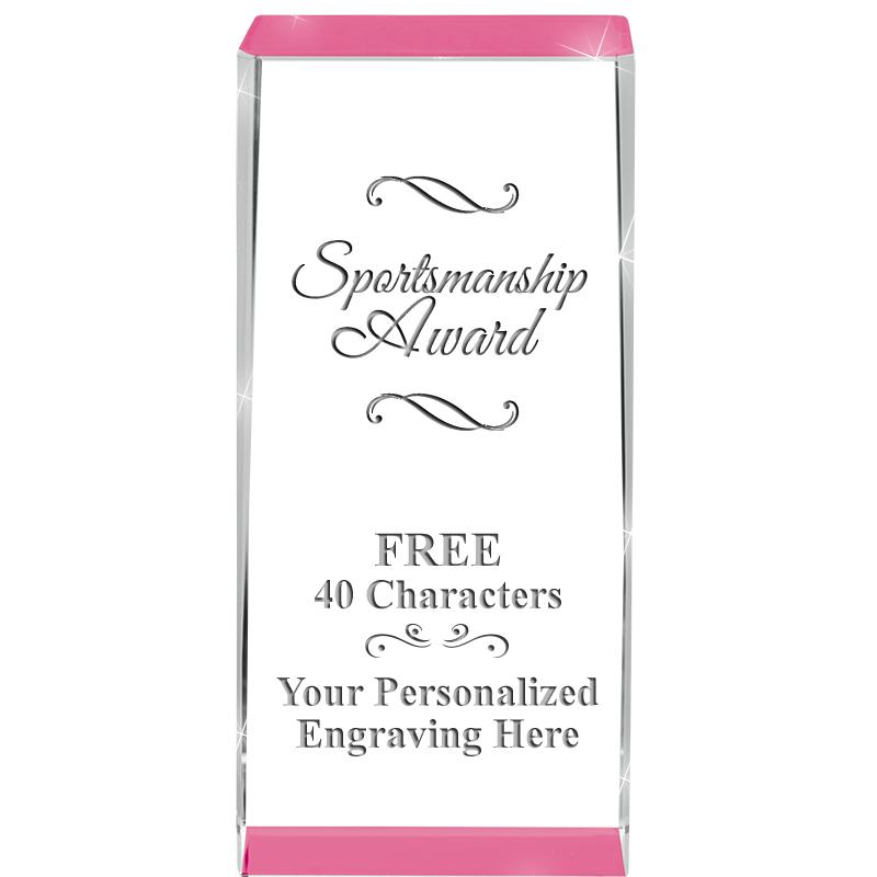 4.5" SPOTLIGHT PINK CRYSTAL