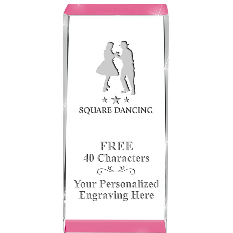 4.5" SPOTLIGHT PINK CRYSTAL