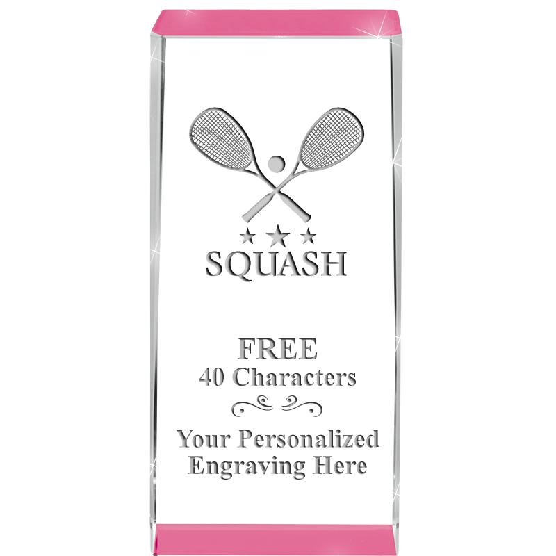 4.5" SPOTLIGHT PINK CRYSTAL