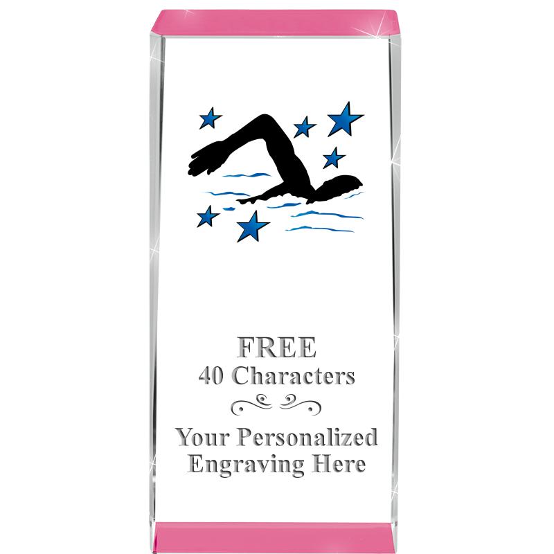 4.5" SPOTLIGHT PINK CRYSTAL