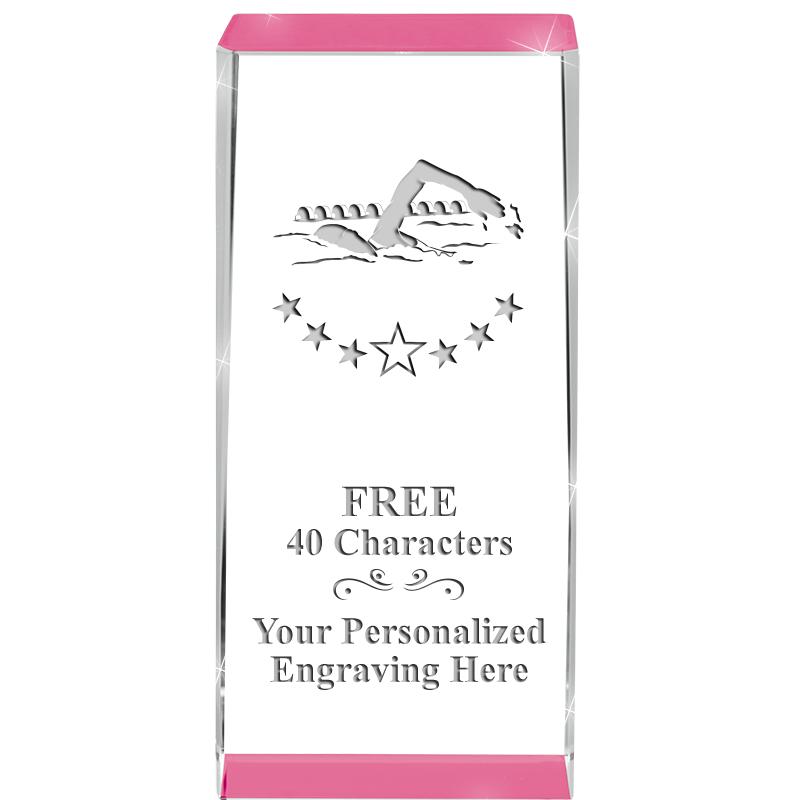 4.5" SPOTLIGHT PINK CRYSTAL