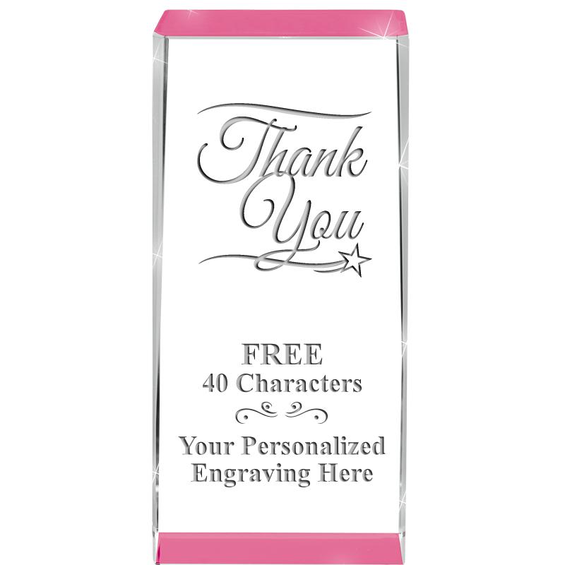 4.5" SPOTLIGHT PINK CRYSTAL