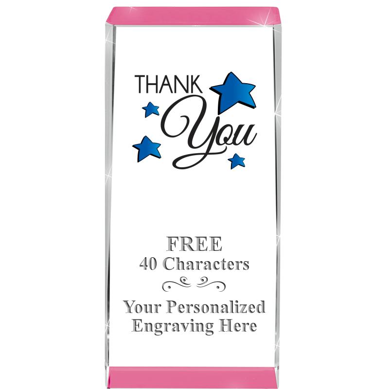 4.5" SPOTLIGHT PINK CRYSTAL