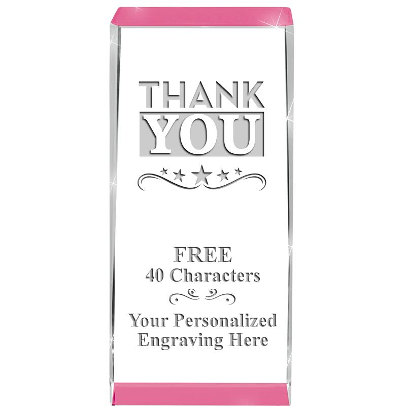 4.5" SPOTLIGHT PINK CRYSTAL