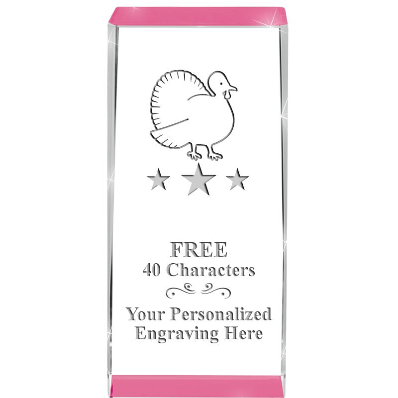 4.5" SPOTLIGHT PINK CRYSTAL