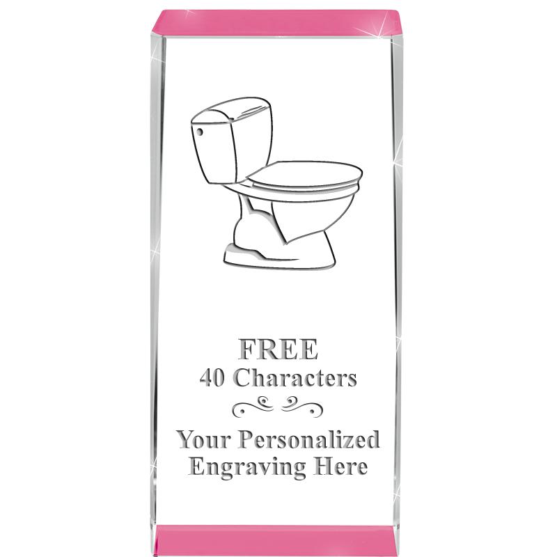 4.5" SPOTLIGHT PINK CRYSTAL