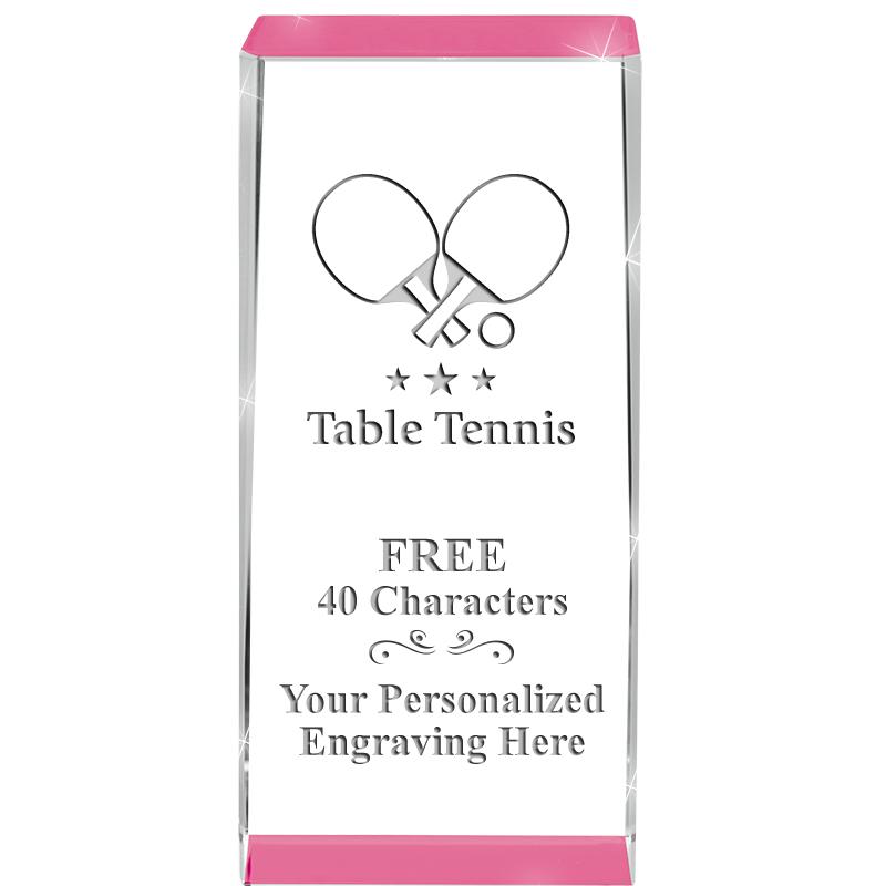 4.5" SPOTLIGHT PINK CRYSTAL