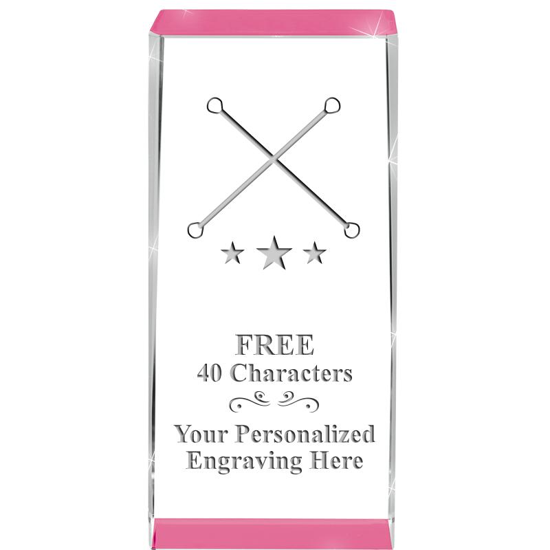 4.5" SPOTLIGHT PINK CRYSTAL