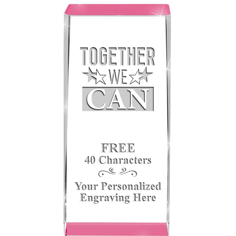 4.5" SPOTLIGHT PINK CRYSTAL