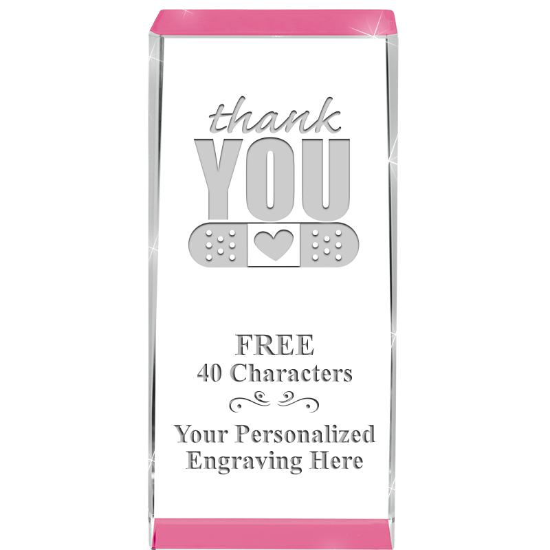 4.5" SPOTLIGHT PINK CRYSTAL