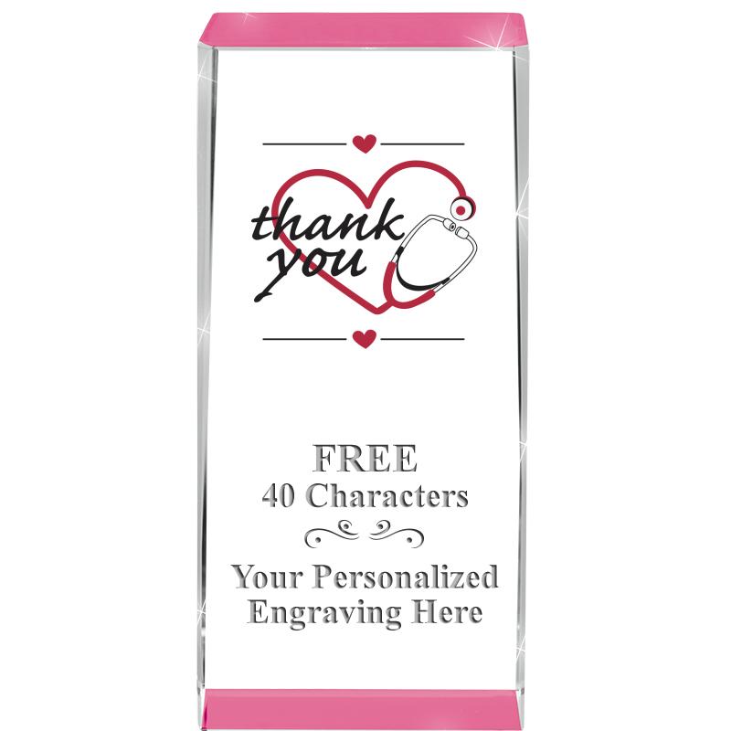 4.5" SPOTLIGHT PINK CRYSTAL