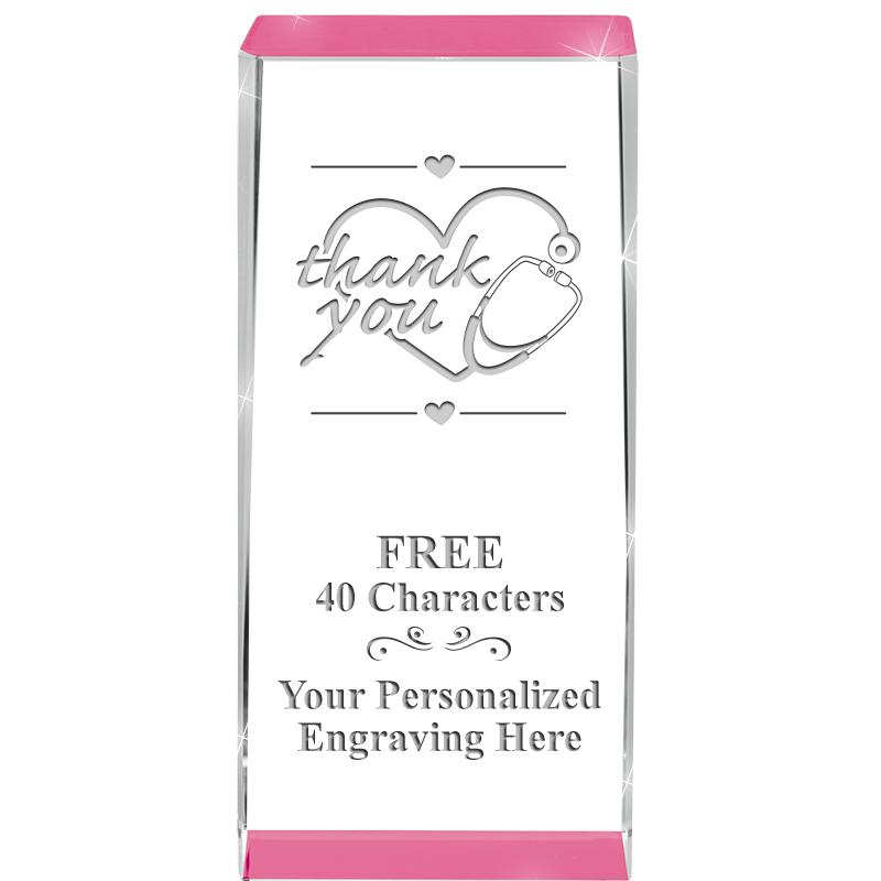 4.5" SPOTLIGHT PINK CRYSTAL