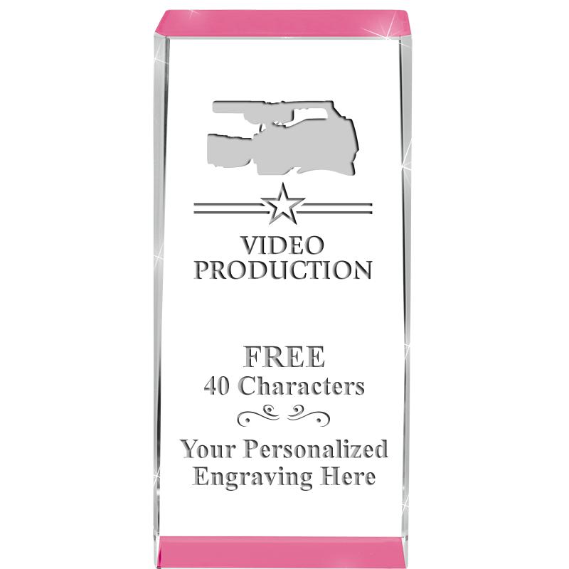 4.5" SPOTLIGHT PINK CRYSTAL