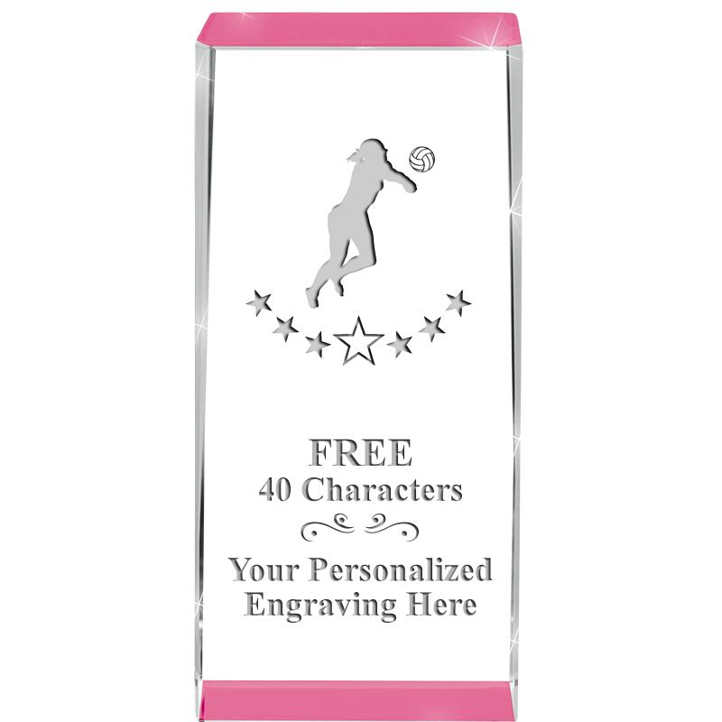 4.5" SPOTLIGHT PINK CRYSTAL