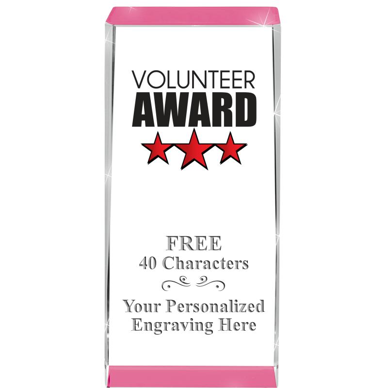 4.5" SPOTLIGHT PINK CRYSTAL