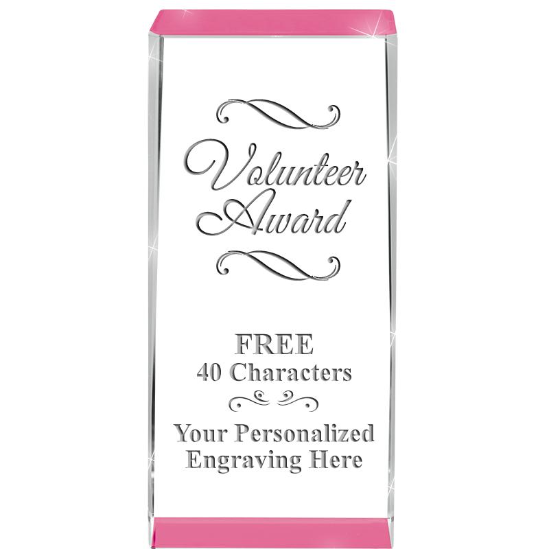 4.5" SPOTLIGHT PINK CRYSTAL