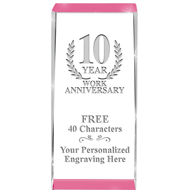 4.5" SPOTLIGHT PINK CRYSTAL