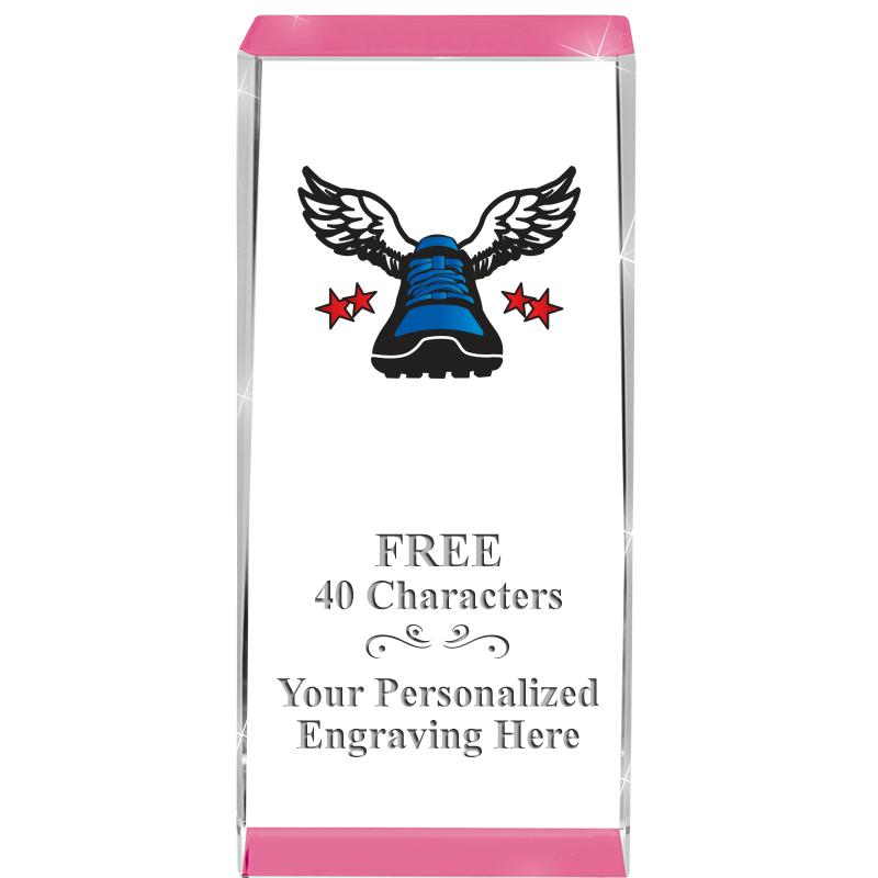 4.5" SPOTLIGHT PINK CRYSTAL