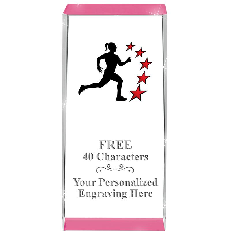 4.5" SPOTLIGHT PINK CRYSTAL