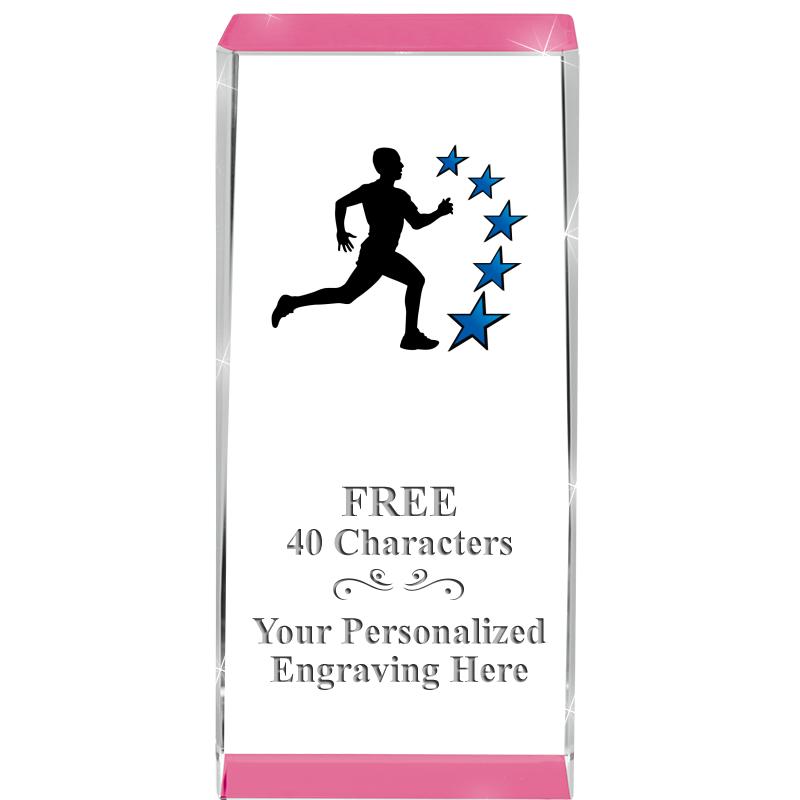 4.5" SPOTLIGHT PINK CRYSTAL