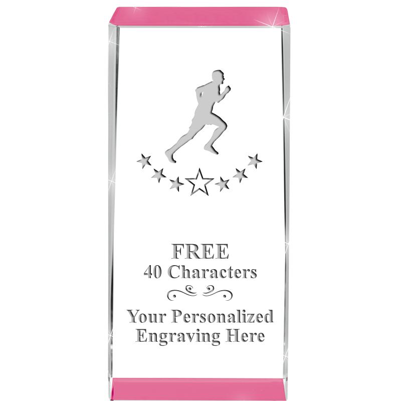 4.5" SPOTLIGHT PINK CRYSTAL