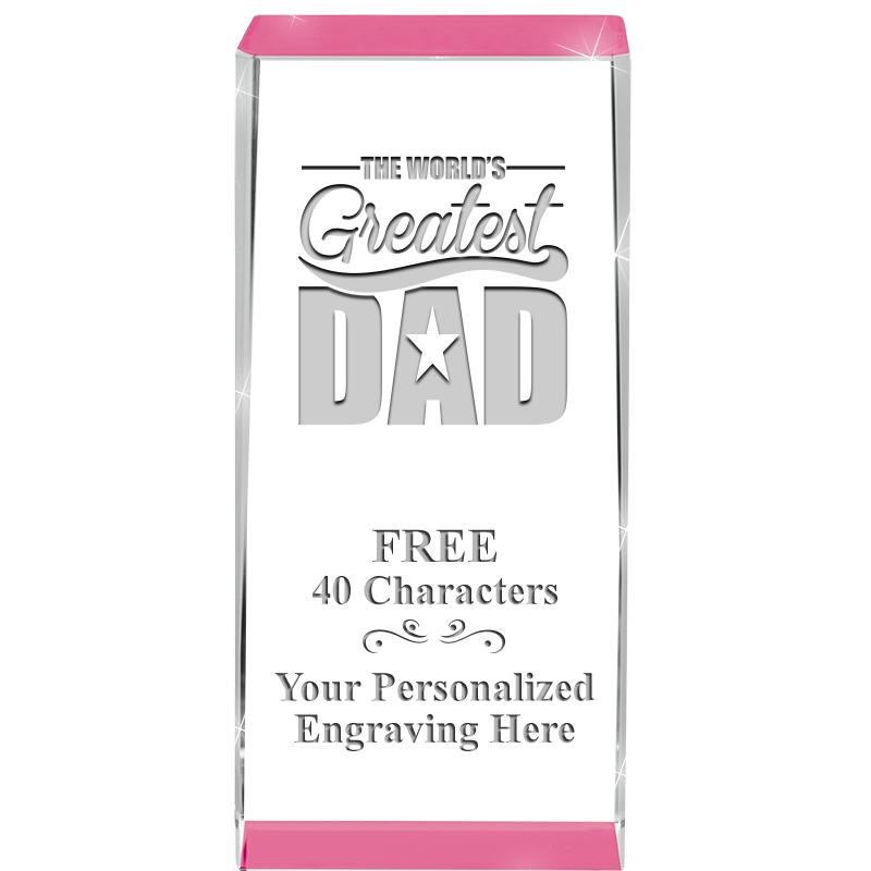 4.5" SPOTLIGHT PINK CRYSTAL