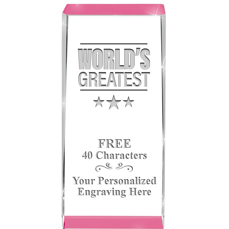 4.5" SPOTLIGHT PINK CRYSTAL