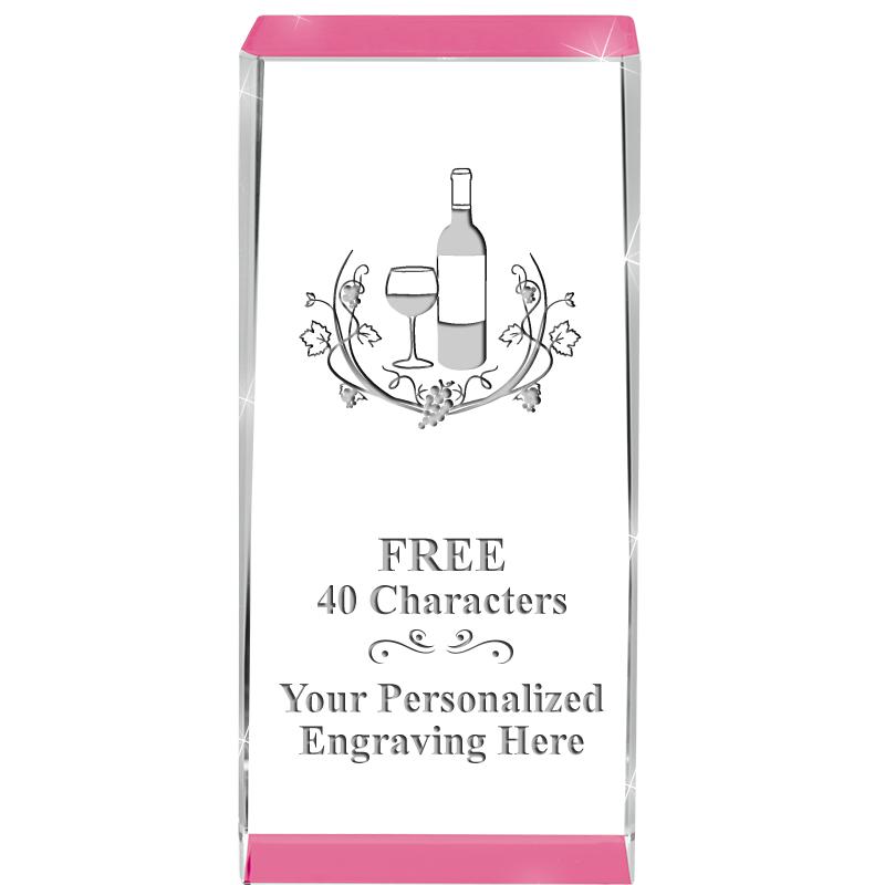 4.5" SPOTLIGHT PINK CRYSTAL