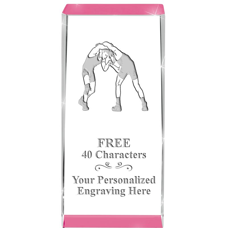 4.5" SPOTLIGHT PINK CRYSTAL