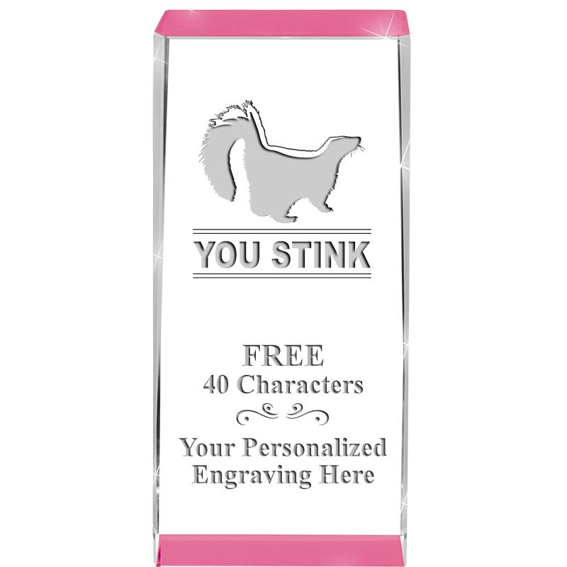 4.5" SPOTLIGHT PINK CRYSTAL