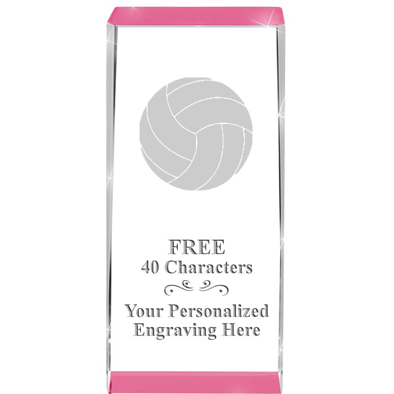 4.5" SPOTLIGHT PINK CRYSTAL