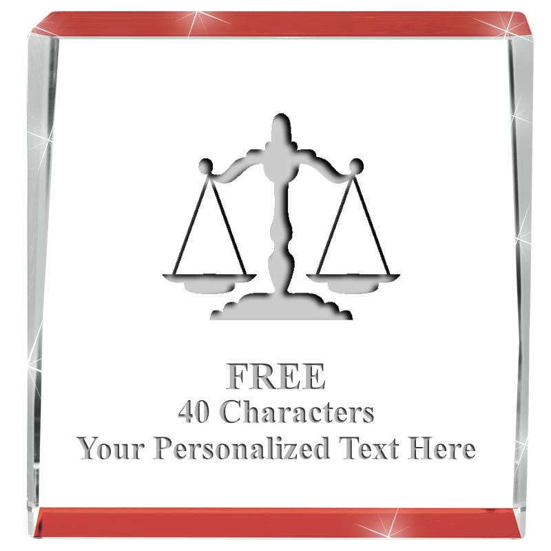 3" SPOTLIGHT RED CRYSTAL