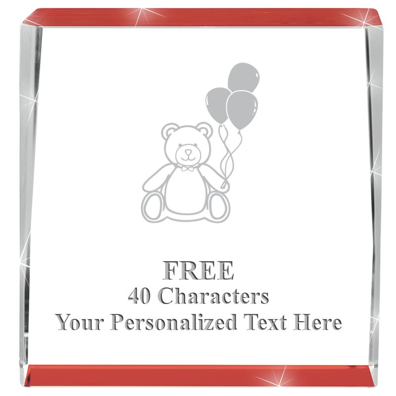 3" SPOTLIGHT RED CRYSTAL