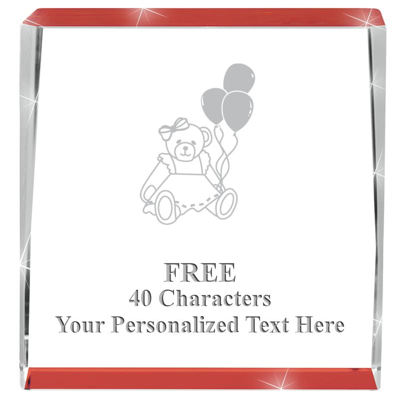 3" SPOTLIGHT RED CRYSTAL