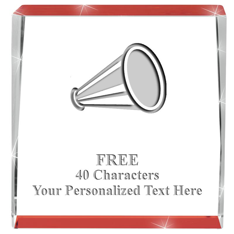 3" SPOTLIGHT RED CRYSTAL