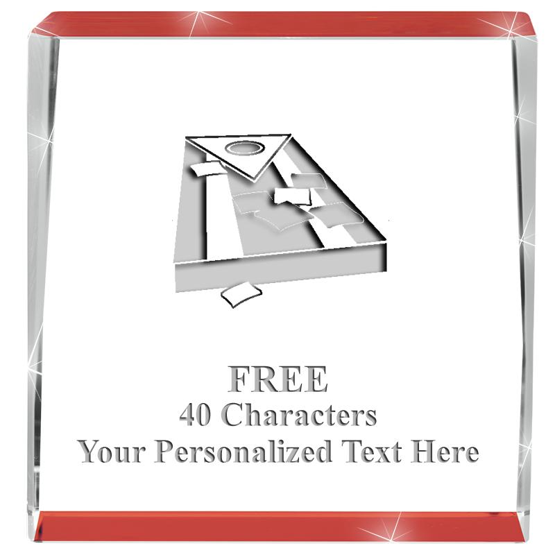 3" SPOTLIGHT RED CRYSTAL