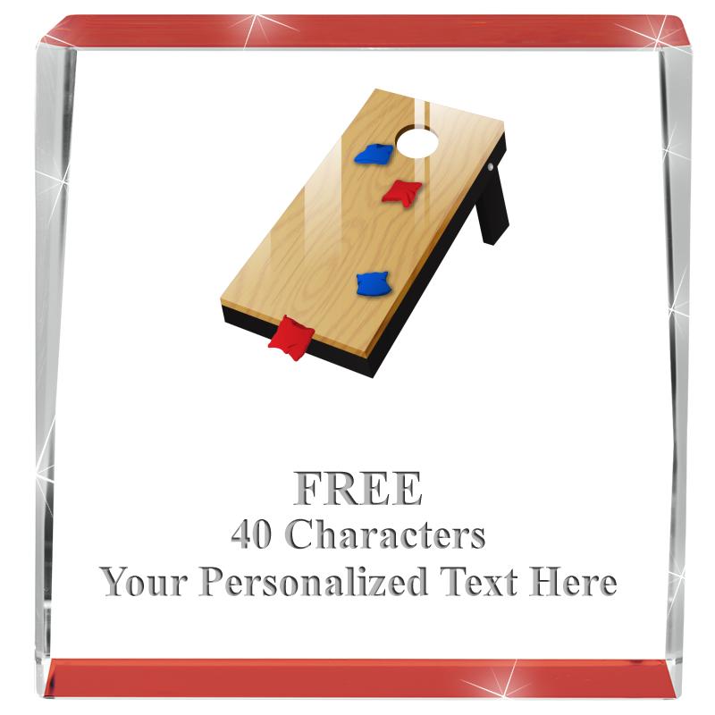 3" SPOTLIGHT RED CRYSTAL