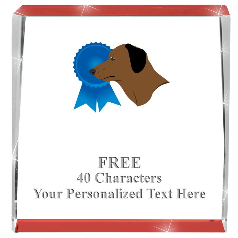 3" SPOTLIGHT RED CRYSTAL