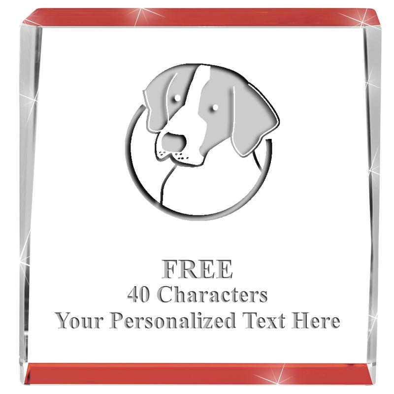 3" SPOTLIGHT RED CRYSTAL