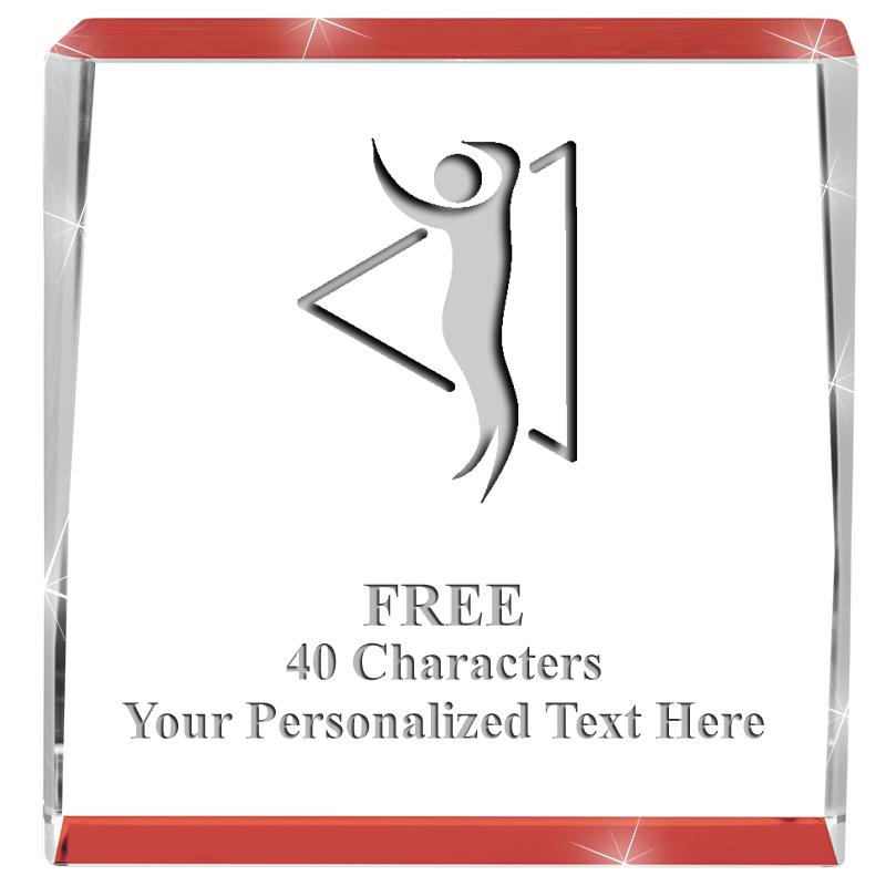 3" SPOTLIGHT RED CRYSTAL