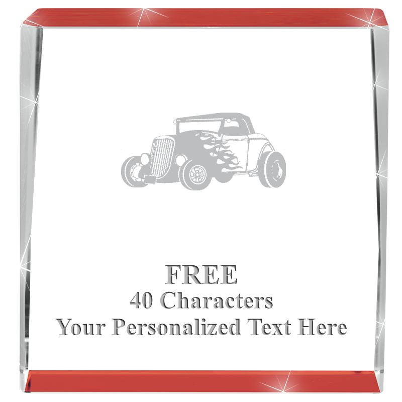 3" SPOTLIGHT RED CRYSTAL