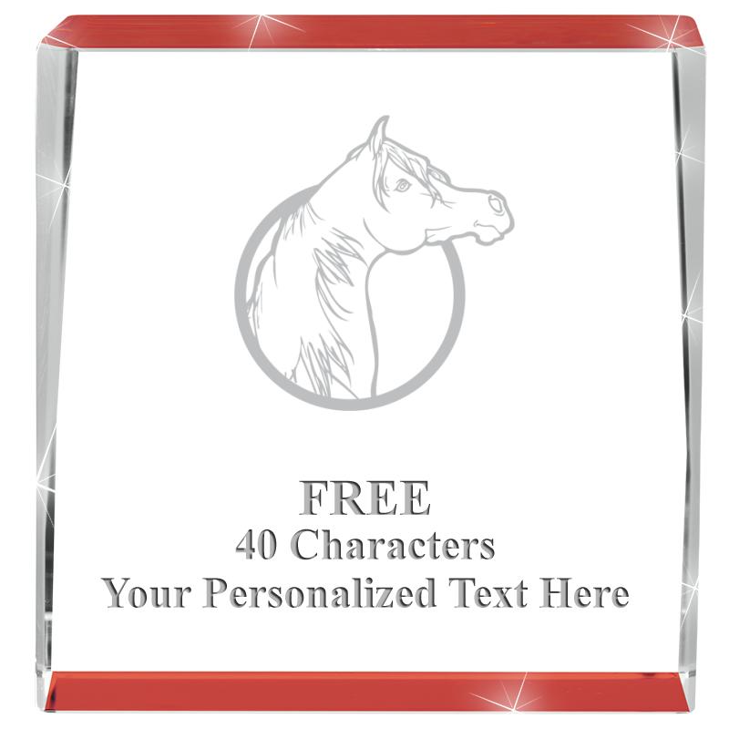 3" SPOTLIGHT RED CRYSTAL